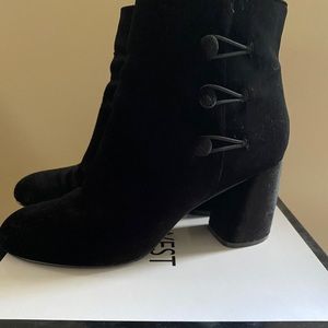 Nine West Black Suede Boots